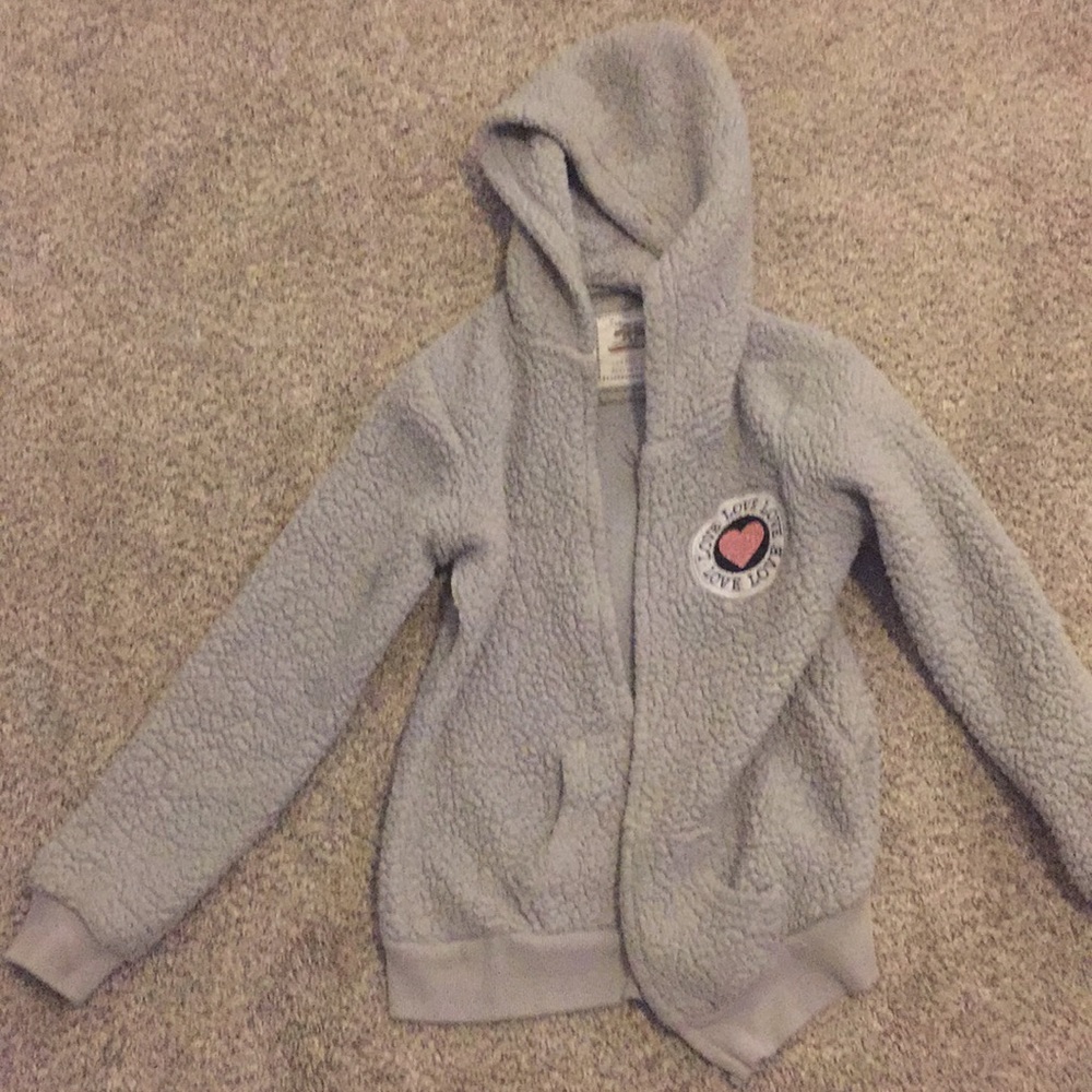Gray hoodie